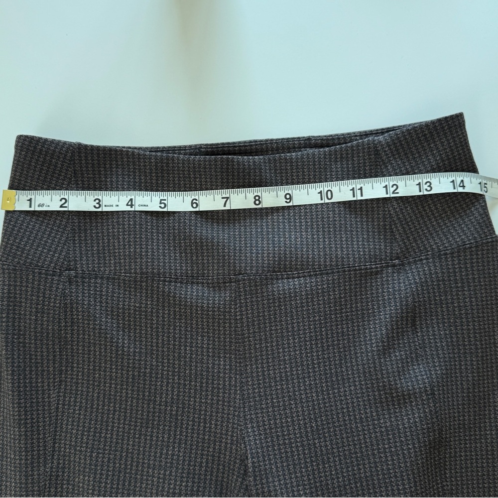 Athleta Delancey Houndstooth Tight Pant Legging Women Medium Black Brown - Picture 13 of 14